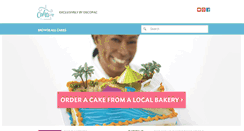 Desktop Screenshot of cakes.com