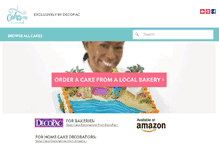Tablet Screenshot of cakes.com